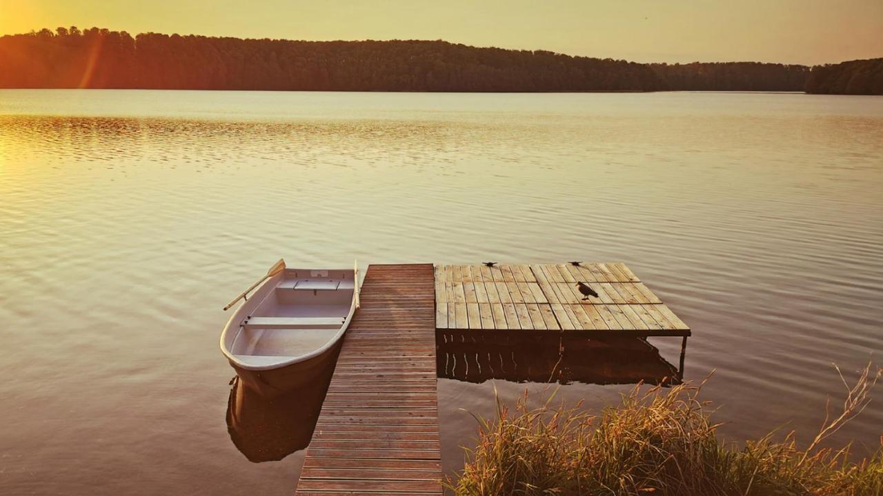 Ferienhaus Seewaldmeer Am Pinnower See Bei Schwerin Pinnow  Eksteriør billede