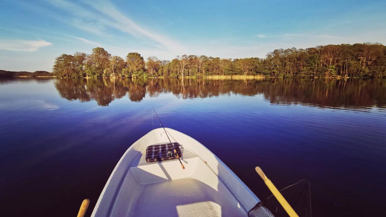 Ferienhaus Seewaldmeer Am Pinnower See Bei Schwerin Pinnow  Eksteriør billede