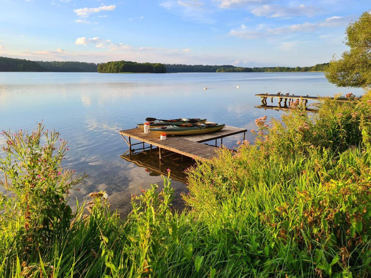 Ferienhaus Seewaldmeer Am Pinnower See Bei Schwerin Pinnow  Eksteriør billede